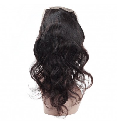 Jada Realistic Virgin Brazilian Human Body Wave Hair with Full Lace Frontal Closure