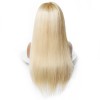 Jada Fashionable 613 Brazilian Human Straight Blonde Hair Lace Closure