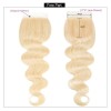 Jada Hair 3 PCS Cheap 613 Blonde Body Wave Hair Bundles with Lace Closure