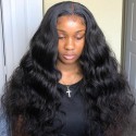 Jada Cheap Malaysian Virgin Hair 4 Bundles Body Wave Weave with Lace Frontal
