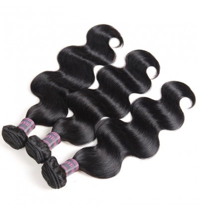 Jada Hair Cheap 3 pcs Black Indian Body Wave Hair Bundle Deal Extension