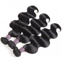 Jada Hair Cheap 3 pcs Black Indian Body Wave Hair Bundle Deal Extension