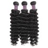 Jada 3 Bundles Brazilian Deep Wave Hair Extension with Lace Frontal