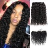 Jada Natural Hair Extension 3 Bundles with Lace Frontal Brazilian Water Wave