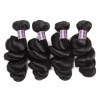 Jada Highlight Peruvian Virgin Hair Extension 4 Bundles with 4x4 Lace Closure