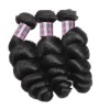 Jada Healthy Peruvian Loose Wave Hair 3 Bundles with Lace Closure