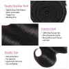 Jada Glueless Brazilian Body Wave Human Hair Extension 4 Bundles with Lace Frontal