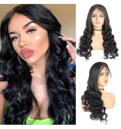 Jada Beauty Malaysian Loose Wave Lace Closure Wigs Factory Price Virgin Hair
