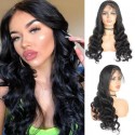 Jada Beauty Malaysian Loose Wave Lace Closure Wigs Factory Price Virgin Hair