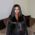 Jada Pre-plucked Full Lace Frontal Indian Human Straight Hair Wigs