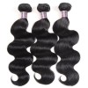 Jada Black Long Human Hair Bundles in 3 pcs with Lace Closure Body Wave Hair