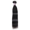 Jada Natural Straight Malaysian Hair Extension 3 Bundles Lace Closure