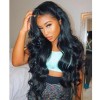 Jada Peruvian 4x4 Lace Closure Body Wave Human Hair Wigs in 3 Bundles