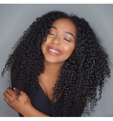 3 Bundles Kinky Curly Smooth Brazilian Human Hair Bulk for Sexy Lady