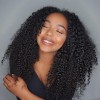 3 Bundles Kinky Curly Smooth Brazilian Human Hair Bulk for Sexy Lady