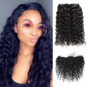 Jada Peruvian Water Wave 13x4 Lace Frontal 3 Bundles Hair Extension