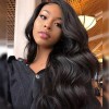 Jada Cheap Peruvian Body Wave Human Hair Lace Front Wigs for Women