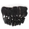 Jada Hot-Sale Malaysian Loose Wave Hair Bundles Lace Frontal in 4 pcs