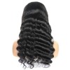 Jada Remy Virgin Human Hair Lace Front Wigs Loose Deep Wave Hairstyle