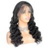 Jada Remy Virgin Human Hair Lace Front Wigs Loose Deep Wave Hairstyle