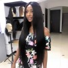 Jada Cheap Soft Indian Long Straight Remy Human Hair Lace Front Wigs
