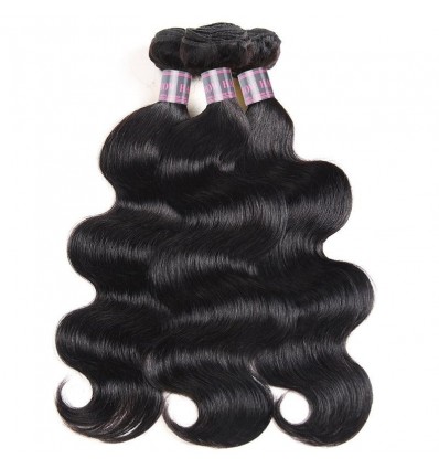 Jada Hair Remy Black Real Malaysian Virgin Hair Body Wave Bundles Hair