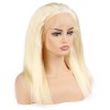Jada Platinum Brazilian Virgin Straight Lace Frontal Wigs in Blonde