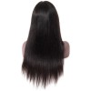 Jada Natural Black Brazilian Straight Hair Lace Front Wig For Women