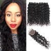 Jada Hair Cheap Brazilian Hair 4 Bundles Water Wave Swiss Lace Closure