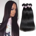 Jada Hair 4 PCS Grade Straight Peruvian Virgin Hair Bundle Weave Wig