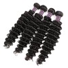 Jada Hair High Grade Deep Wave Malaysian Hair 4 Bundles with Lace Closure