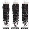 Jada Hair High Grade Deep Wave Malaysian Hair 4 Bundles with Lace Closure