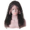 Jada Hair Brazilian Deep Curly Wave Remy Human Hair Lace Front Wigs