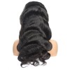 Jada Hair High Density Black Body Wave Virgin Human Full Frontal Wigs