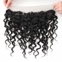 Jada Hair Comfortable 13x4 Lace Frontal Water Wave Closure Black Hair