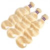 Jada Hair  Blonde Brazilian Human Hair 613 Hot Color 3 Bundles Body Wave