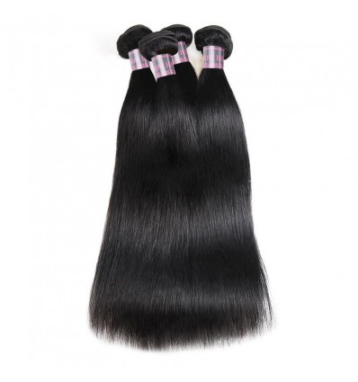 Jada Hair 4 Bundles Discount Brazilian Straight Soft Hair Extension Weave