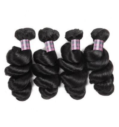 Jada Hair Loose Wave Brazilian Virgin Hair 4 Bundle Deals Hair Extension