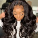 Jada Hair Wig Outlet Body Wave Remy Human Hair with 4x4 Lace Closure Wig