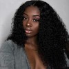 Jada Hair Affordable Remi Peruvian Hair Deep Wave Wigs with Lace Front