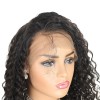 Jada Natural Black Deep Wave Brazilian Human Wigs with Lace Closure