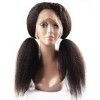 Jada Brazilian Human Kinky Straight Yaki Hair Wigs with 13x4 Lace Front