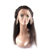 Jada Brazilian Human Kinky Straight Yaki Hair Wigs with 13x4 Lace Front