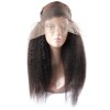 Jada Brazilian Human Kinky Straight Yaki Hair Wigs with 13x4 Lace Front