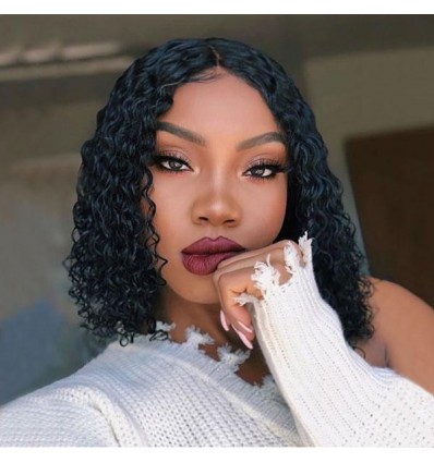 Jada Hair Official Smart Short Bob Malaysian Deep Wave Virgin Hair Wigs