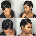 Jada Hair Classic Look Remi Short Human Virgin Hair Finger Curls Wigs