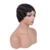 Jada Hair Classic Look Remi Short Human Virgin Hair Finger Curls Wigs