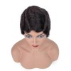 Jada Hair Classic Look Remi Short Human Virgin Hair Finger Curls Wigs