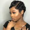 Jada Hair Classic Look Remi Short Human Virgin Hair Finger Curls Wigs