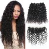 Jada Comfortable Malaysian Water Wave Hair 4 Bundles with Lace Frontal